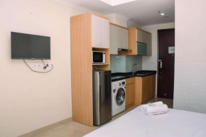 Fancy and Nice Studio Room at Menteng Park Apartment By Travelio
